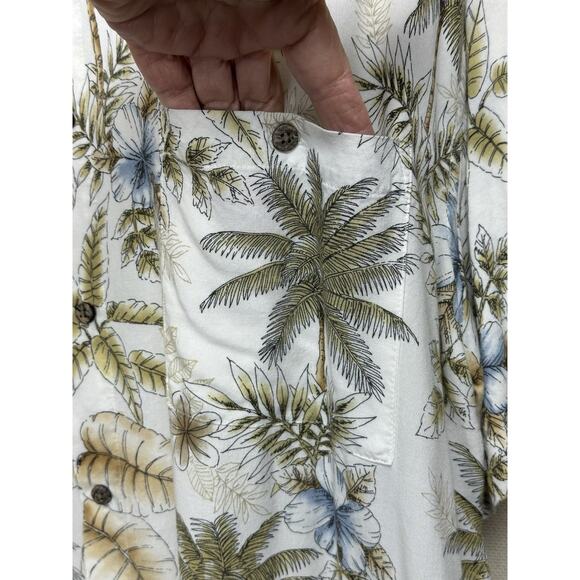HAWAIIAN SHIRTS Men's XL By Island Shores & Everest Collection Lot Of 2 Tropical - Picture 3 of 16